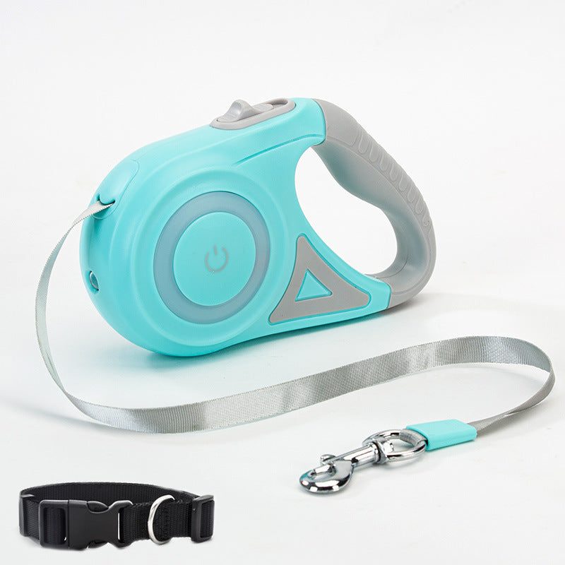 Retractable Dog Leash & Collar