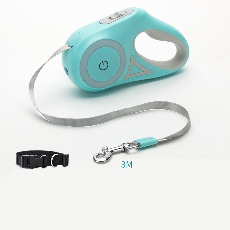 Retractable Dog Leash & Collar