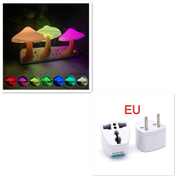 LED Mushroom Night Light